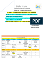 Final Class Schedule (2051EC)