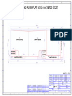 1.cutting Plan Plat 6X20 SS400 5 MM