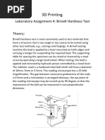 3D Printing Assignment 4