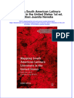 Mapping South American Latina/o Literature in The United States 1st Ed. Edition Juanita Heredia Full Chapter Instant Download