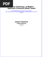 Organic Chemistry-A Modern Approach (Volume-II) Nimai Tewari Full Chapter Instant Download