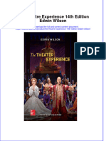 The Theatre Experience 14th Edition Edwin Wilson Full Chapter Instant Download