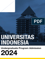 UI Admission 2024 Undergraduate