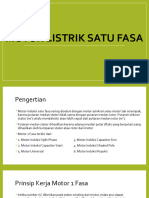 Motor Listrik 1 Fasa