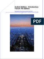 Horizons, Student Edition: Introductory French 7th Edition Full Chapter Instant Download