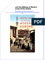 Full Download Muslims and The Making of Modern Europe Emily Greble File PDF All Chapter On 2024