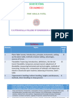 3plane Table Survey and Tacheometric Survey PDF