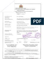 Rntuft Onfl : Dosd: Karnataka Labour Registration Certificate Establishment Ed!$d