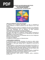 La Teoría de Las Inteligencias Gardner