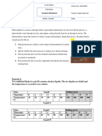 Vacation Worksheet Grade 8