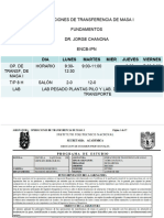 Apuntes Completos Transferencia de Masa I 2024