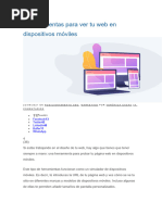 7 Herramientas para Ver Tu Web en Dispositivos Móviles