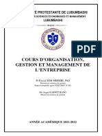 l1 Organisation Et Gestion Des Entreprises