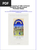 Full Download The Jacquerie of 1358: A French Peasants' Revolt Justine Firnhaber-Baker File PDF All Chapter On 2024