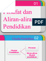 Filsafat Dan Aliran Pendidikan