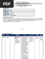 2° Grado - Planificador Semanal Del 15 A 19 Julio