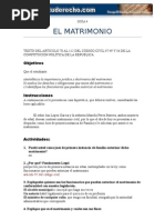 Guia de Estudio El Matrimonio