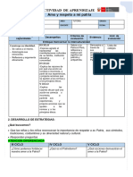 15 de Julio - Tutoria - Amo y Respeto A Mi Patria. !!