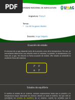 Ley de Los Gases Ideales