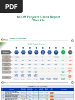 NEOM Projects Cards Report: Week # 24