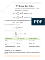 DSP - DFT Circular Convolutionece