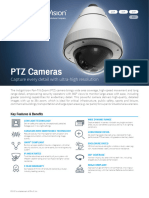 PTZ Range PTZ-Camera Datasheet-A4