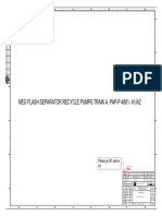 Meg Flash Separator Recycle Pumps Train A, Pap-P-4801-A1/A2