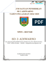 Kurikulum Satuan Pendidikan SD 3 Adiwarno Kudus TH.2024/2025