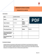 Programa Analitico Asignatura 364106