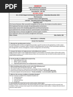 22CS304 - Operating Systems (Lab Integrated) - Answer Key