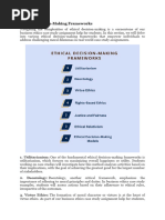 Ethical Decision Making Framework