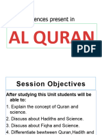 Unit 1 Quran, Science & Hadith-1