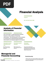 Chapter - 4 Financial Analysis