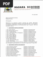 Ordinations Banns 2024-Masaka Diocese