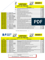 40.20 M. MARELLI - LAMPARAS-Lista de Precios OCT 2018