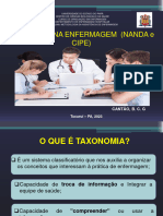 Aula 4 - TAXONOMIA NA ENFERMAGEM (NANDA e CIPE)