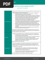 CCL Candidate Instructions - V1.1