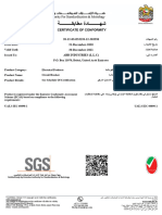 Certificate ESMA - S200 - B-C-D - UAE-S-IEC60898-1 - 20-12-03425-E20-12-303350 - G