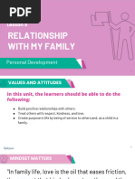 Perdev Lesson 9 Family Relationships