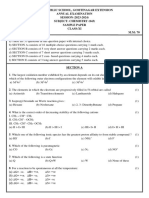 Class Xi - Chemistry - Annual Exam - Set II - Sample Paper (2023-24)