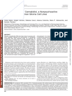 Antitumor Effects of Cannabidiol, A Nonpsychoactive - 2003 - Uni - of - Milan