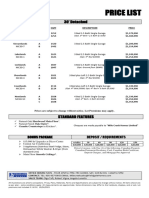 New Price List Milton Oct 24 2023