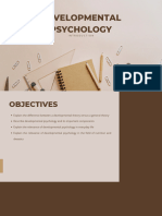 Introduction To Developmental Psychology