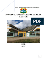 PLAN LECTOR DE LA INSTITUCION EDUCATIVA de HUANCANYACU