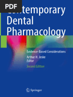 2024 Arthur H Jeske Contemporary Dental Pharmacology, Evidence Based