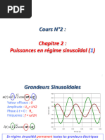 Cours - 2 - Puissances en Régime Sinusoïdal