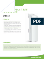 TP Link Pharos Cpe510 Outdoor Cpe