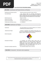 MSDS Wohler Urea Automotriz - Material Safety Data Sheet