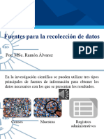 Fuentes para La Recolección de Datos