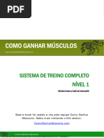 Ebook Sistema Completode Treino Nivel 1